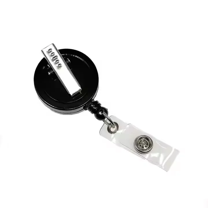 Wholesale Retractable Nurse Badge Reel Medical Badge Expansion Card Buckle Lanyard Badge Clip Work Plate Easy to Pull Buckle