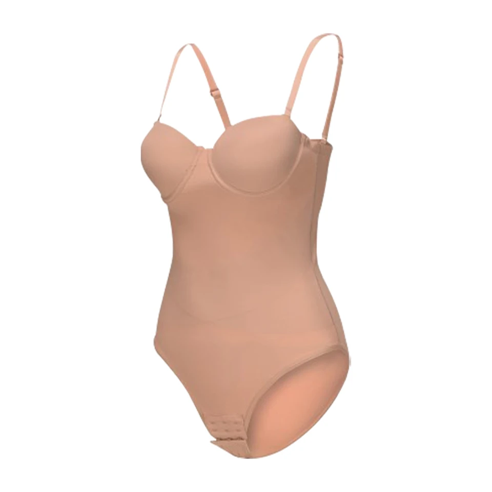 Becirzet Bodysuit Shapewear für Damen, Bauchkontrolle, Schlankheits- und Po-Former, abnehmbarer Schultergurt, Damenunterwäsche – Detail 16