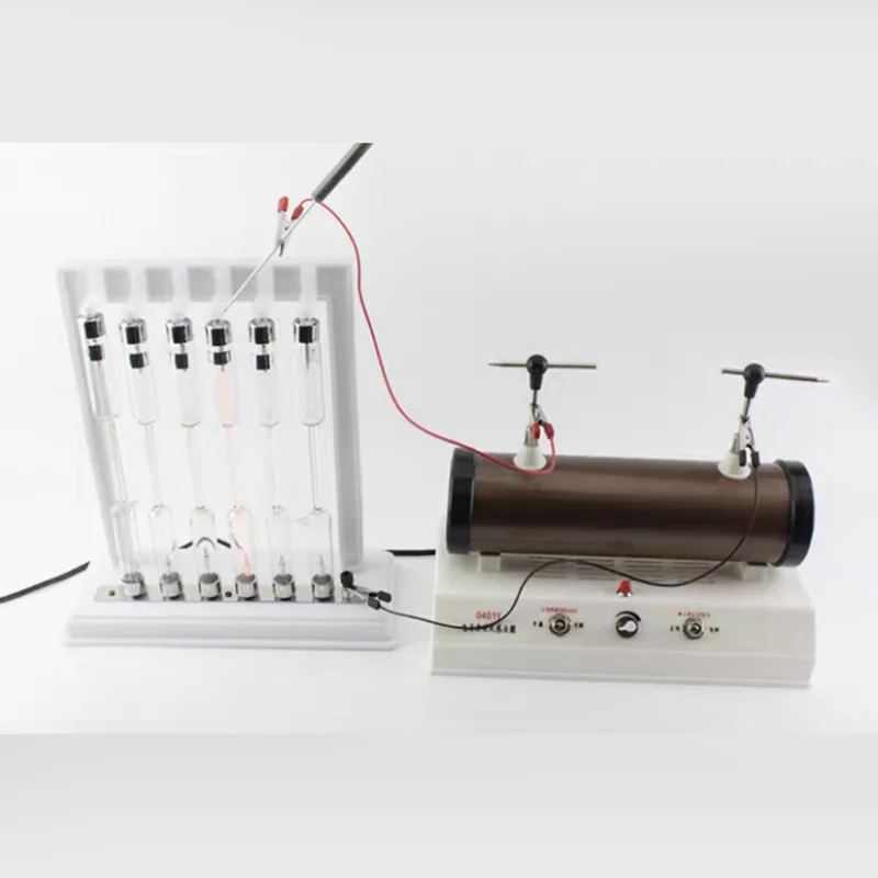 

04011 Induction coil electronic switch high voltage spark discharge ray tube supporting 220v physics experiment equipment