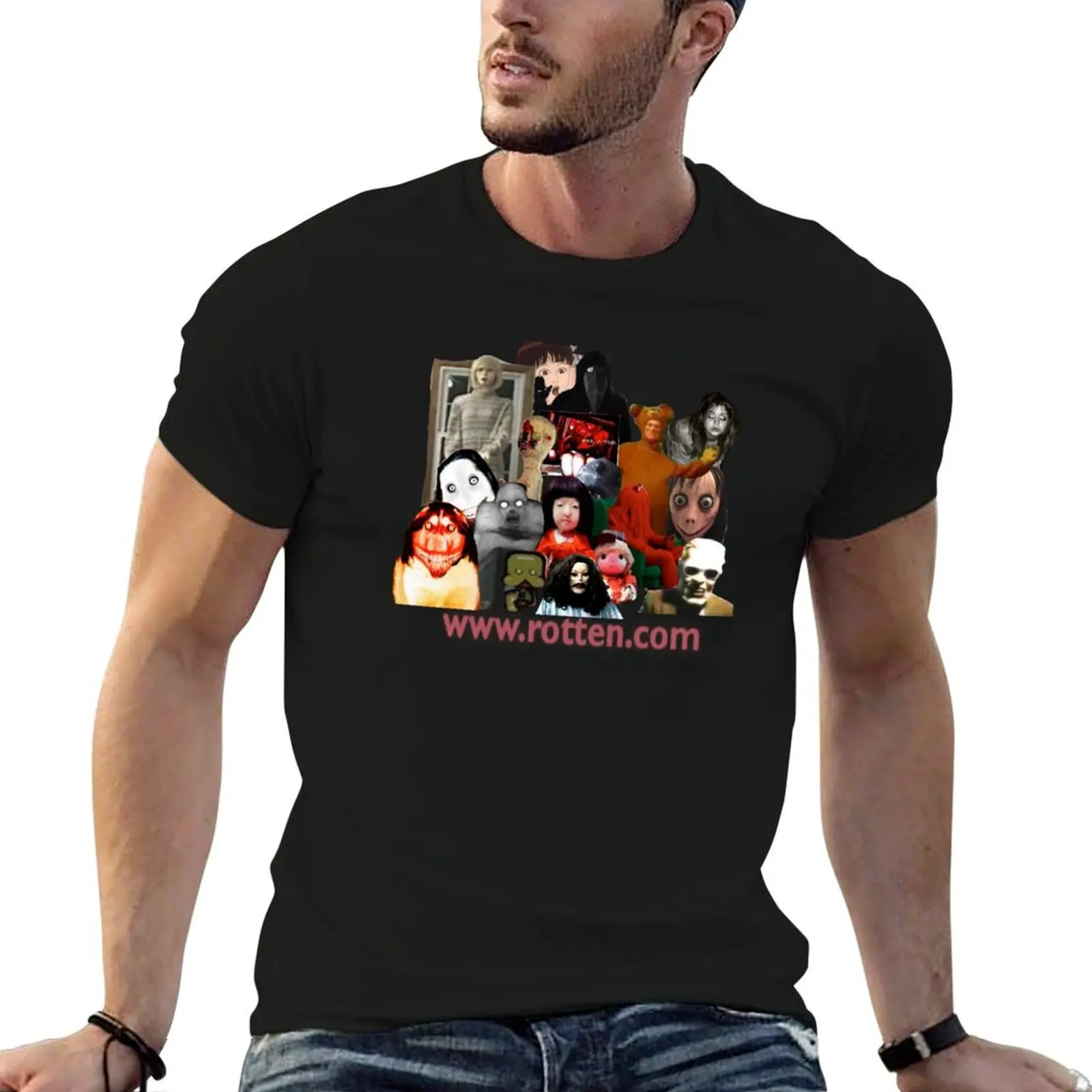rotten.com shirt T-Shirt Sweat Resistant Workout Tee Shirt