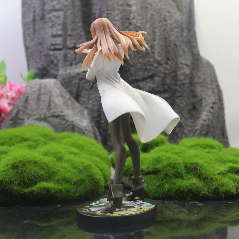 Steins Gate Makise Kurisu Laboratory Member 22cm Scale Painted Figure Collectible Model Toy