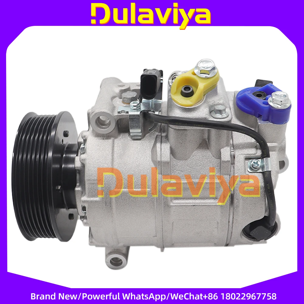 

Auto AC Compressor 7SEU16C For Volkswagen Touareg Audi Q7 4LB SUV 2002-2018 3B0820803C 7P0820803E 7L6820803S 7L6820803D
