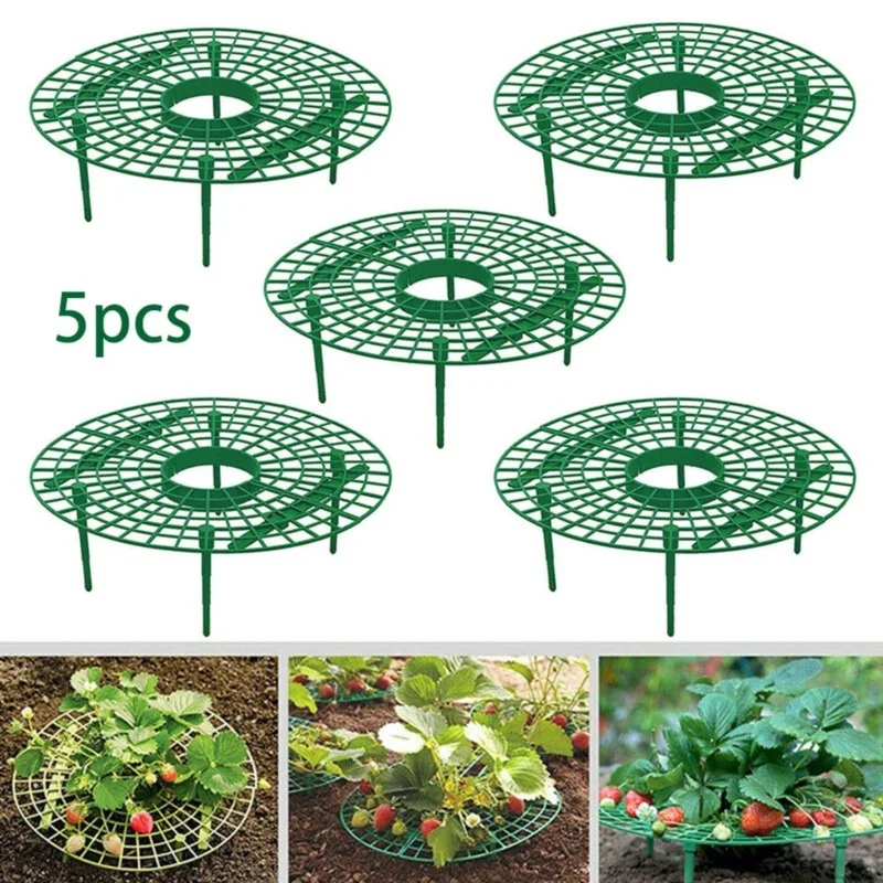 Strawberry Supports Keeping Plant Fruit Stand Vegetable Growing Rack Garden Tools for Protecting Vines Avoid Ground Gardening