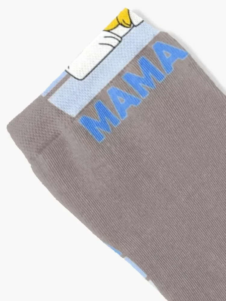 Mama Bear and her son by Sleep Socks Heating sock compression men cotton high quality designer Luxury Woman Socks Men's