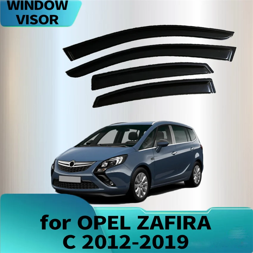 

Window Visor for OPEL ZAFIRA C 2012 2013 2014 2015 2016 2017 2018 2019 Wind Deflectors Rain Guards Door Visor Vent Shades