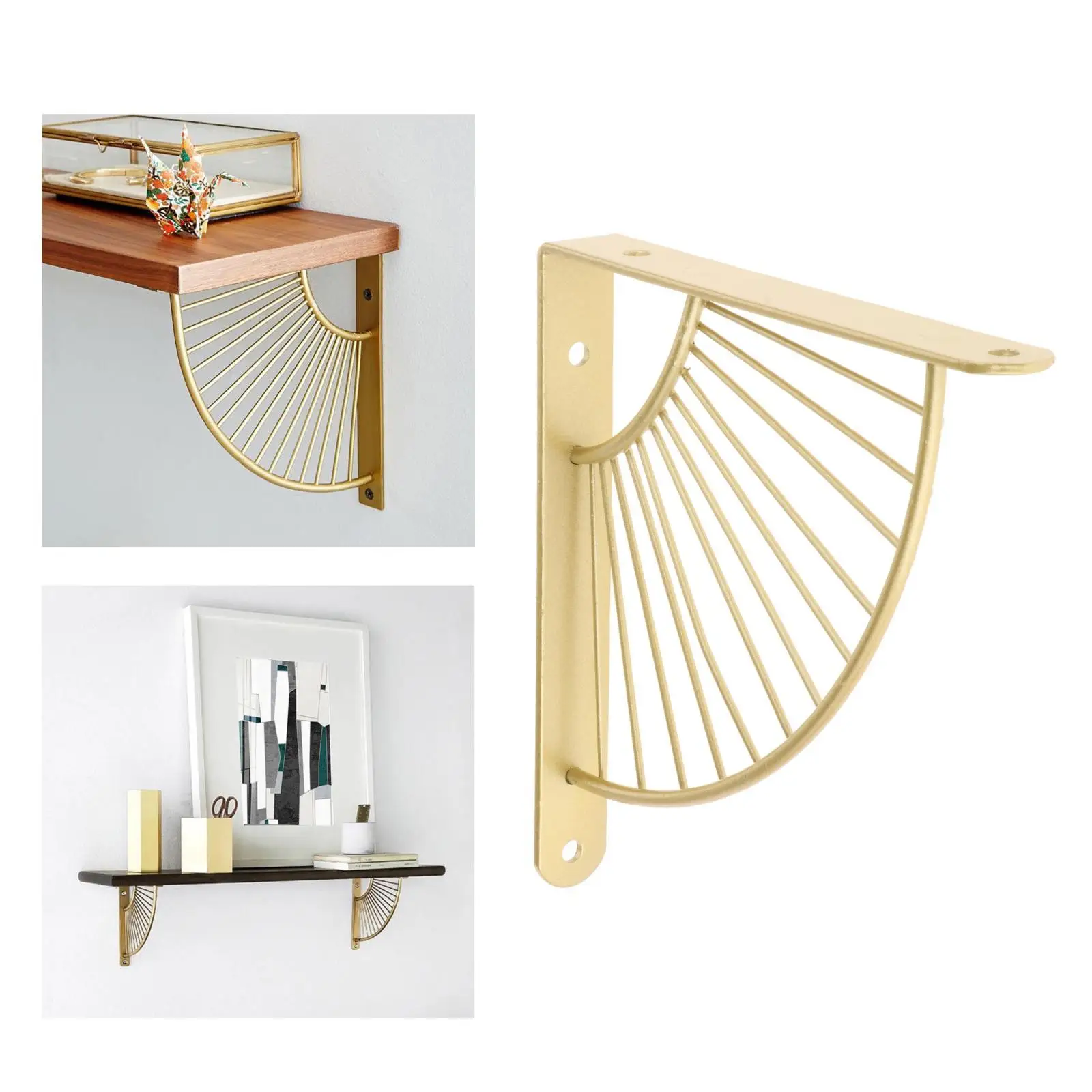 

Крепление для полки, декоративная сверхмощная опора, угловая фурнитура для книжной полки для ванной комнаты