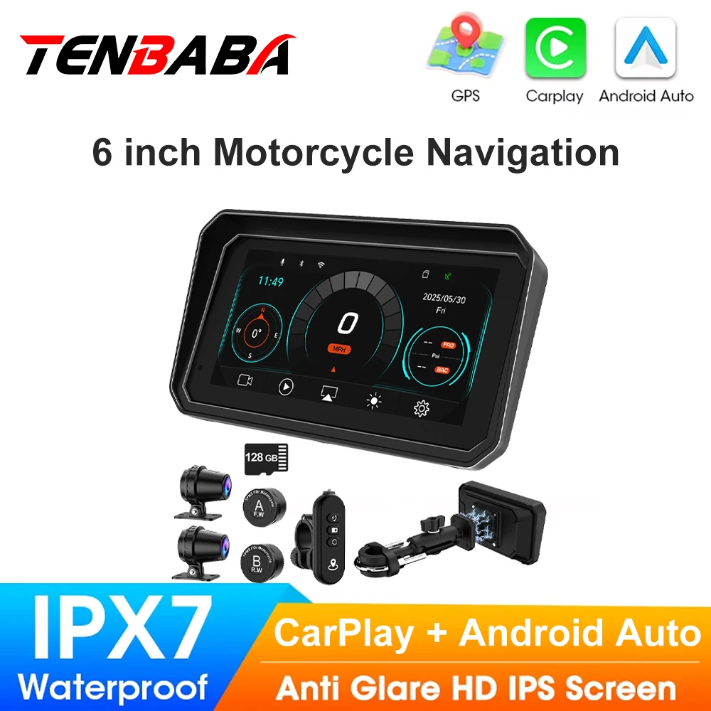 6 Inch Motorcycle W… - image