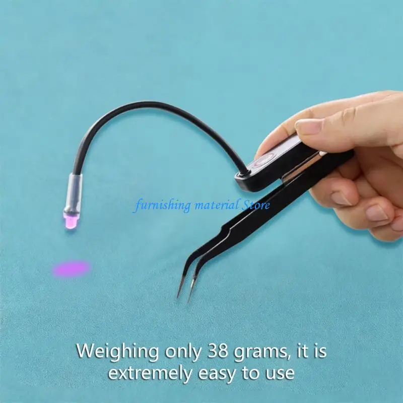 Y5GD ضوء علاج مرن دوران 1 ثانية علاج ملاقط صغيرة أداة الصف صالون