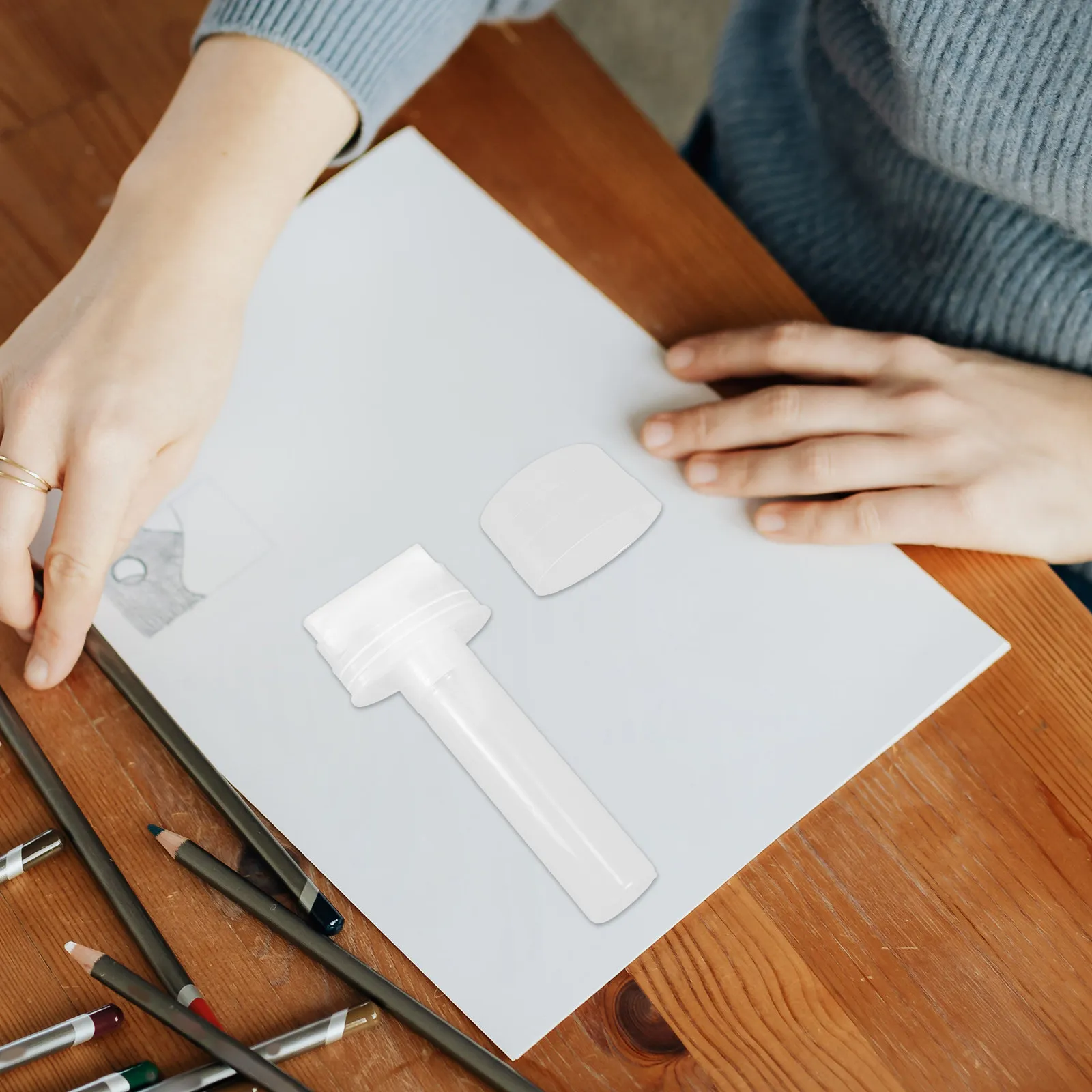 

Empty Graffiti Markers Rod Wide Head Transparent Pen Tube Plastic Refillable Paint Pen Shell for Street Art Drawing Sketching