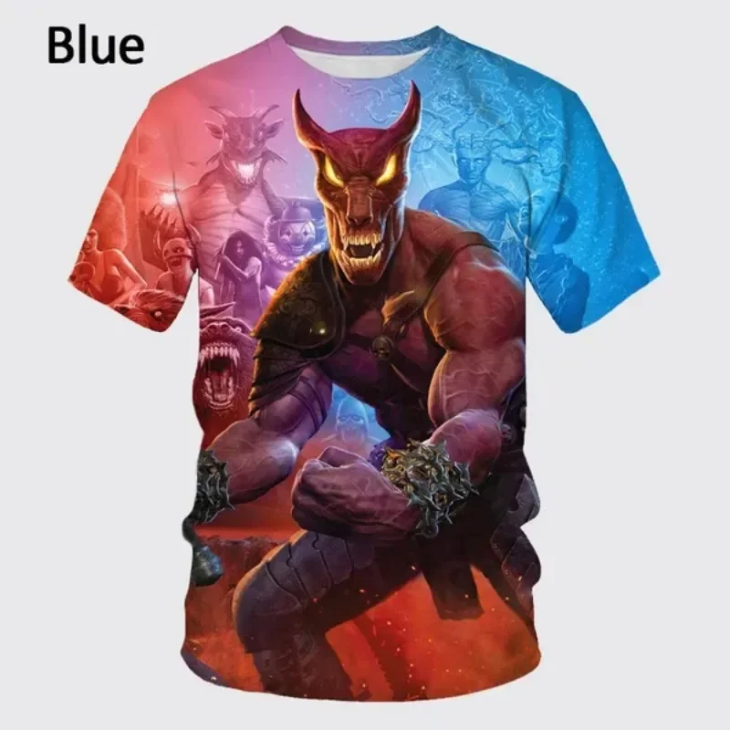 Metal Rock Band Dio (Ronnie James Dio) 3D Printing Men\'s Casual Cool T-shirt Music Friends Hip Hop Funny Short Sleeves Tops Tee