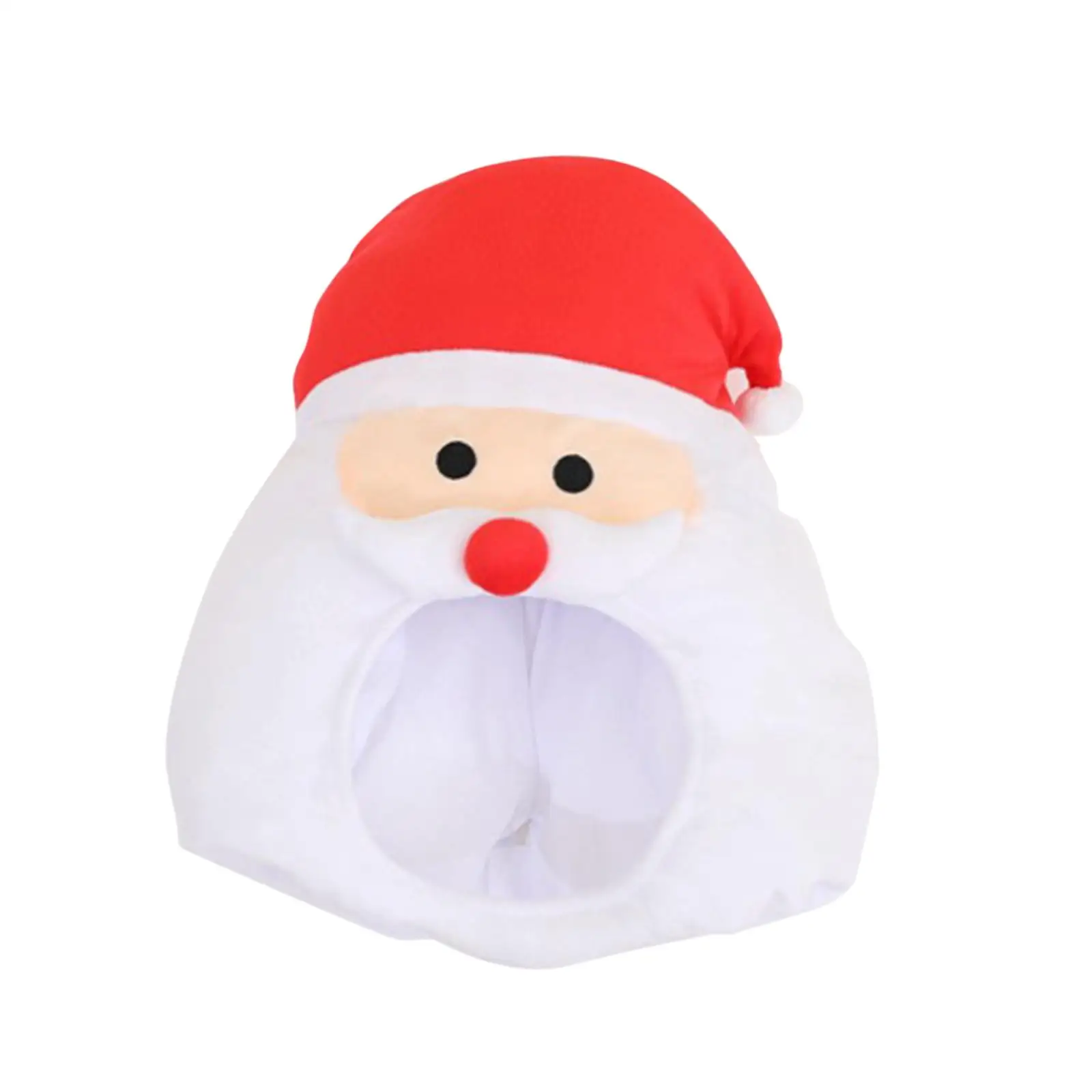 Santa Claus Hat Funny Cosplay Costume Hats for Role Play Holiday Photo Props