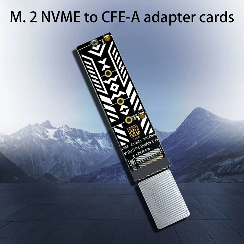 M.2 M Key To CFexpress A Expansion Card Riser M2 To CFE A Memory Card Adapter Converter Supports 2230 2242 2260 2280 M2 NVME SSD
