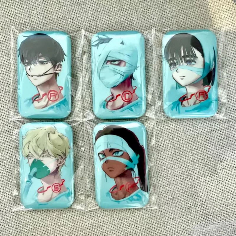 بقعة الأصلي الغريبة المرحلة ANAKT حديقة الكلية شارة معدنية مقبض طبي هدية صندوق الاكريليك الوقوف المفاتيح ملصقات صناعة يدوية