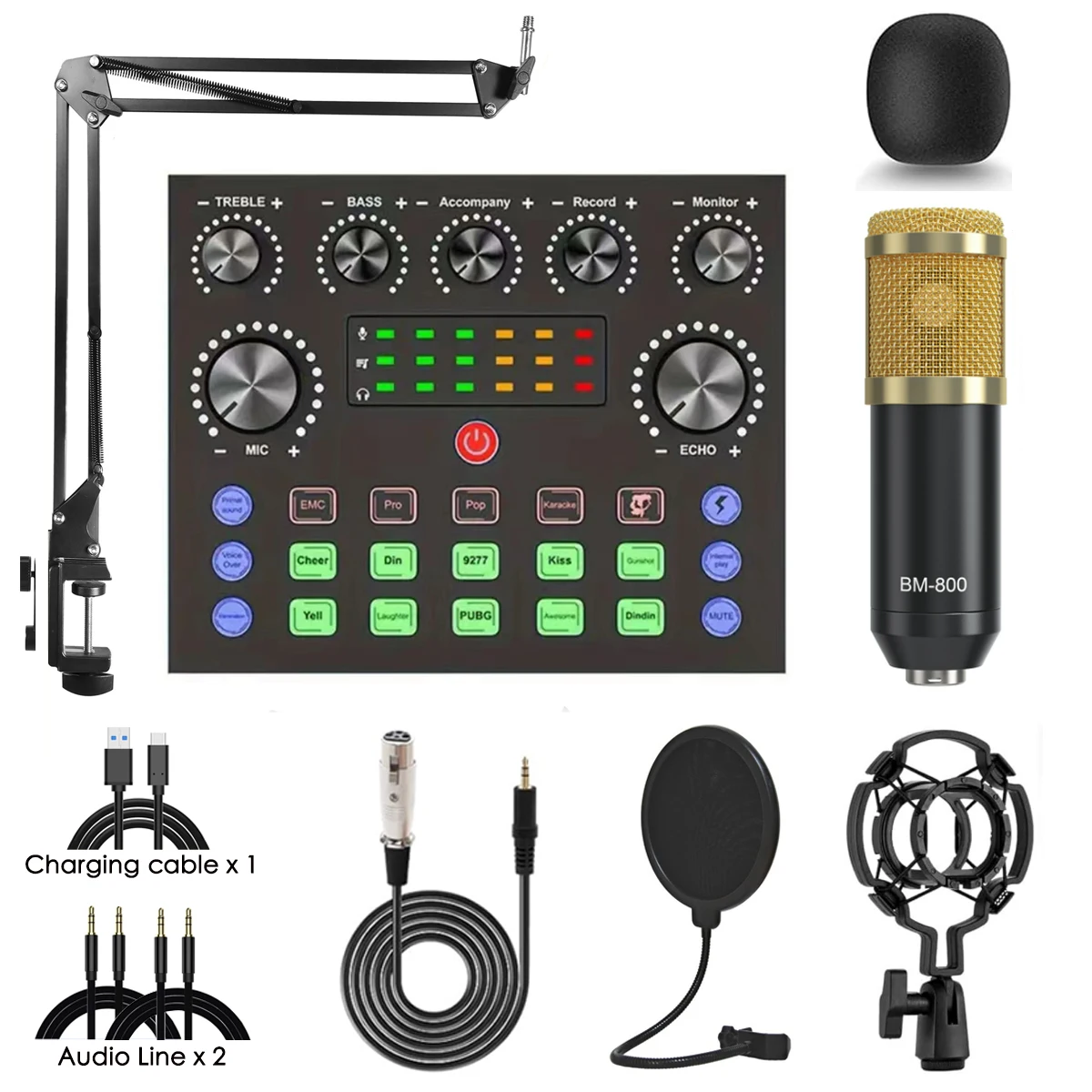 With Gold MIC Set