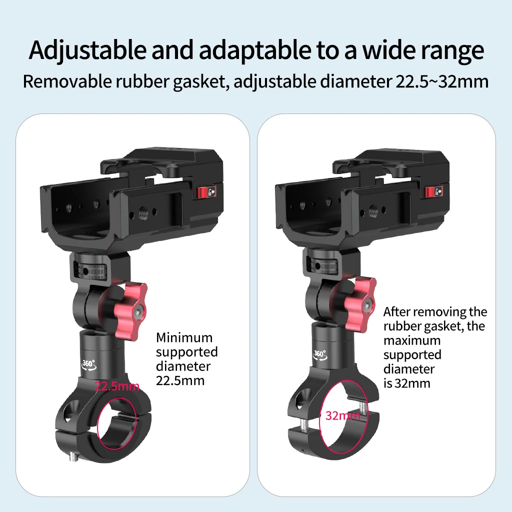 

Защитный корпус-рамка для DJI Osmo Pocket 3 с быстросъемным адаптером и креплением Cold Shoe