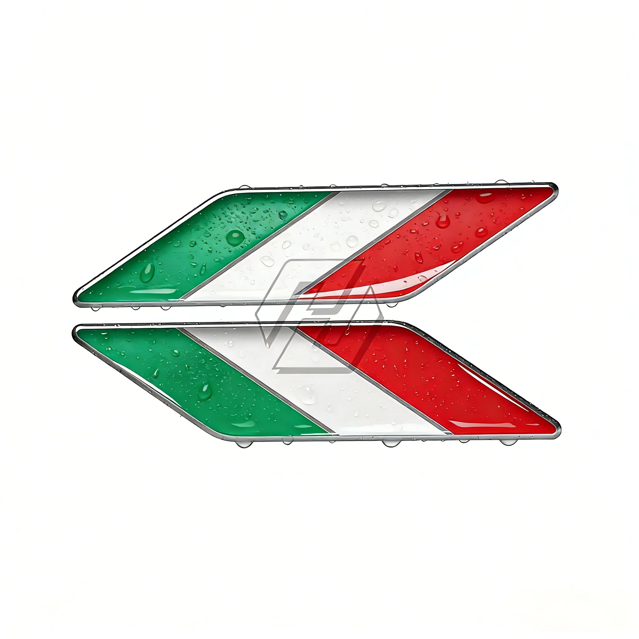 3D Resin Motorcycle Tank Decals Italy Wing Sticker Italia Decals Case for Aprilia Ducati Yamaha Suzuki  BMW MV Kawasaki