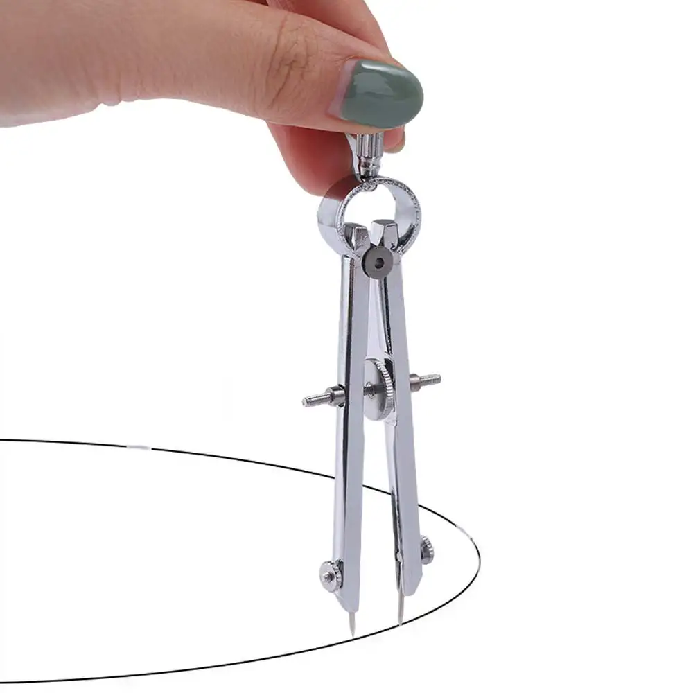 Geometry with Lock Drawing Tool Engineering Drawing Tool Spring Compasses Compass Protractor Math Compass Geometry Scribe Gauge