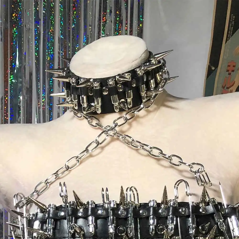 

Glitch Core Cyber E-Girls Hand Made Kawaii Eco DIY Punk Rock Gothic Tanks Emo Y2K Halter Camisole TOPS Harajuku 90s Grunge Goth