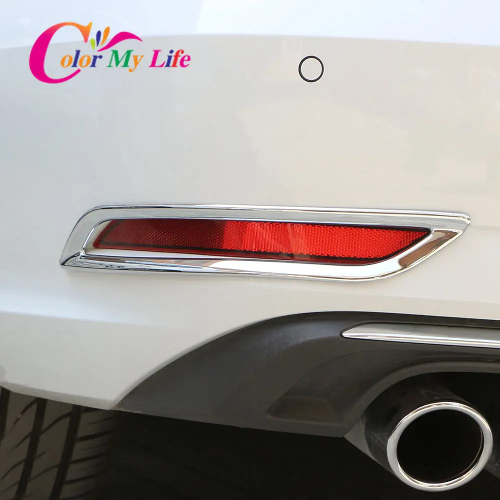 Copertura fendinebbia posteriore per Audi A3 8V 2013 2014 2015 2016 2017 2018 2019 fendinebbia telaio della lampada trim ABS Chrome Car Styling accessorio