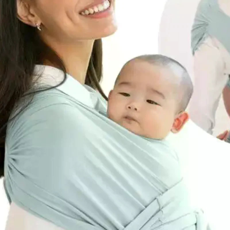 

Цельный регулируемый эластичный ремень-переноска для новорожденных, портативный дышащий детский слинг, многофункциональные дорожные принадлежности