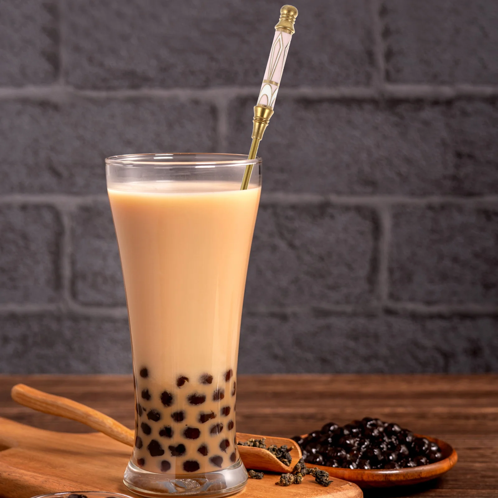 

Stainless Steel Coffee Stirring Rod For Milk Tea Cocktail Iced Drink Bar Tool Kitchen Counter