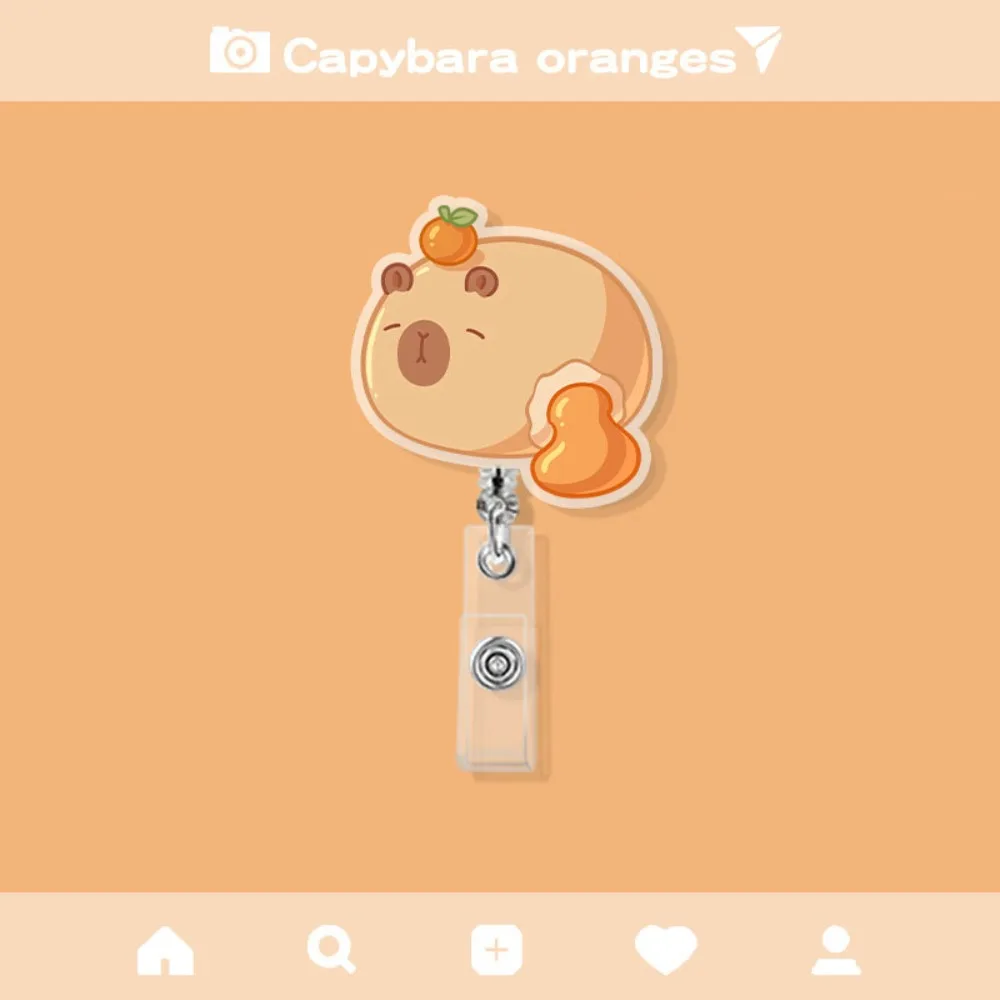 Gnocchi stile animale Animali Badge Reel Gnocchi Cartoon Animal Cartoon Retrattile Badge Reel Gatto creativo