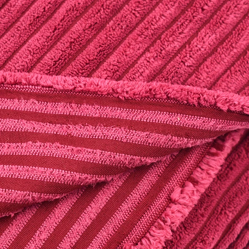 

50/100/150/200/250*150cm Striped Corduroy Cotton Fabrics Sewing Sofa Pillow Plush Toy Decorative Cloth DIY Clothes Laces Fabric