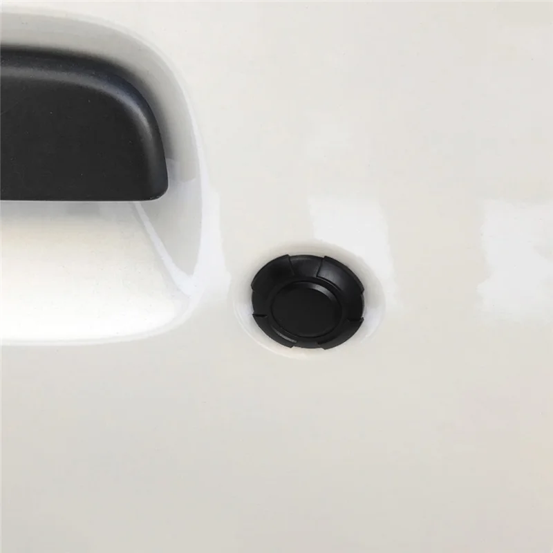 2PCS Magnetic Car Door Key Hole Trim Cover for Suzuki Jimny JB64 JB74 2019-2022 Door Lock Cover Exterior Accessories