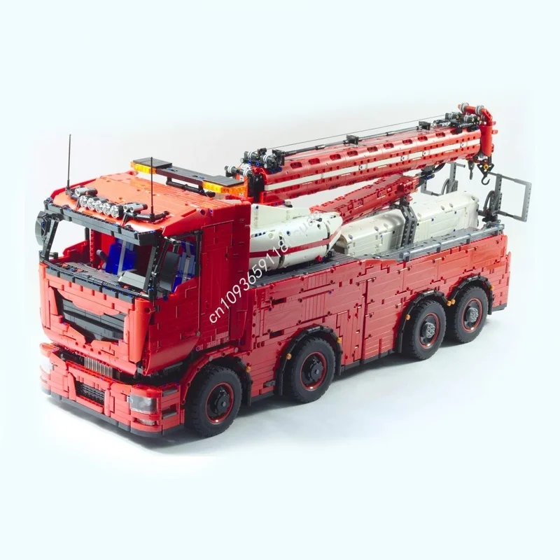 10180 قطعة MOC شاحنة سحب MkII النموذج الفني اللبنات البناء لتقوم بها بنفسك هدايا عيد الميلاد فكرة إبداعية لعب الاطفال عيد ميلاد #3