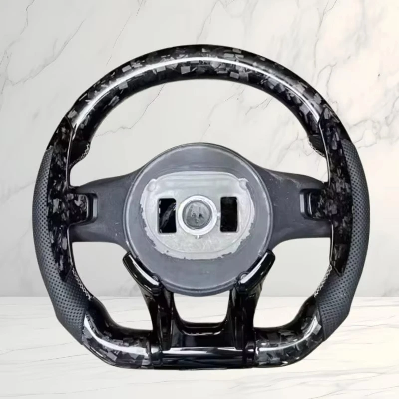 Smart LED Forged Carbon Fiber Steering Wheel for Mercedes CLA GLA CLS W176 W177 C118 A200 A220 A35 CLA250 CLA45 CLE