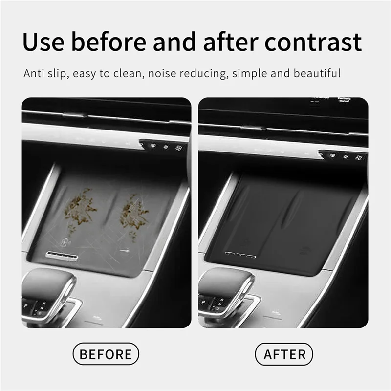 A85E-Per Chery OMODA 5 C5 Carburante Caricatore Senza Fili Pad Per Chery OMODA 5 Caricatore Senza Fili Anti Dirt Pad Accessori Auto