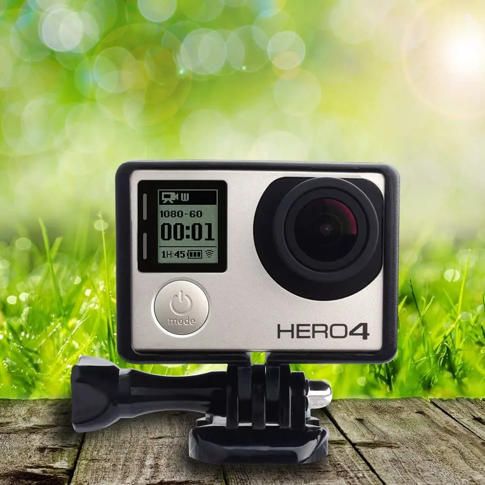 Accessori montaggio telaio protettivo scatola custodia per videocamera custodia per GoPro Hero 11 10 9 8 7 6 5 4 3 3 + Action Camera 4 5 Session