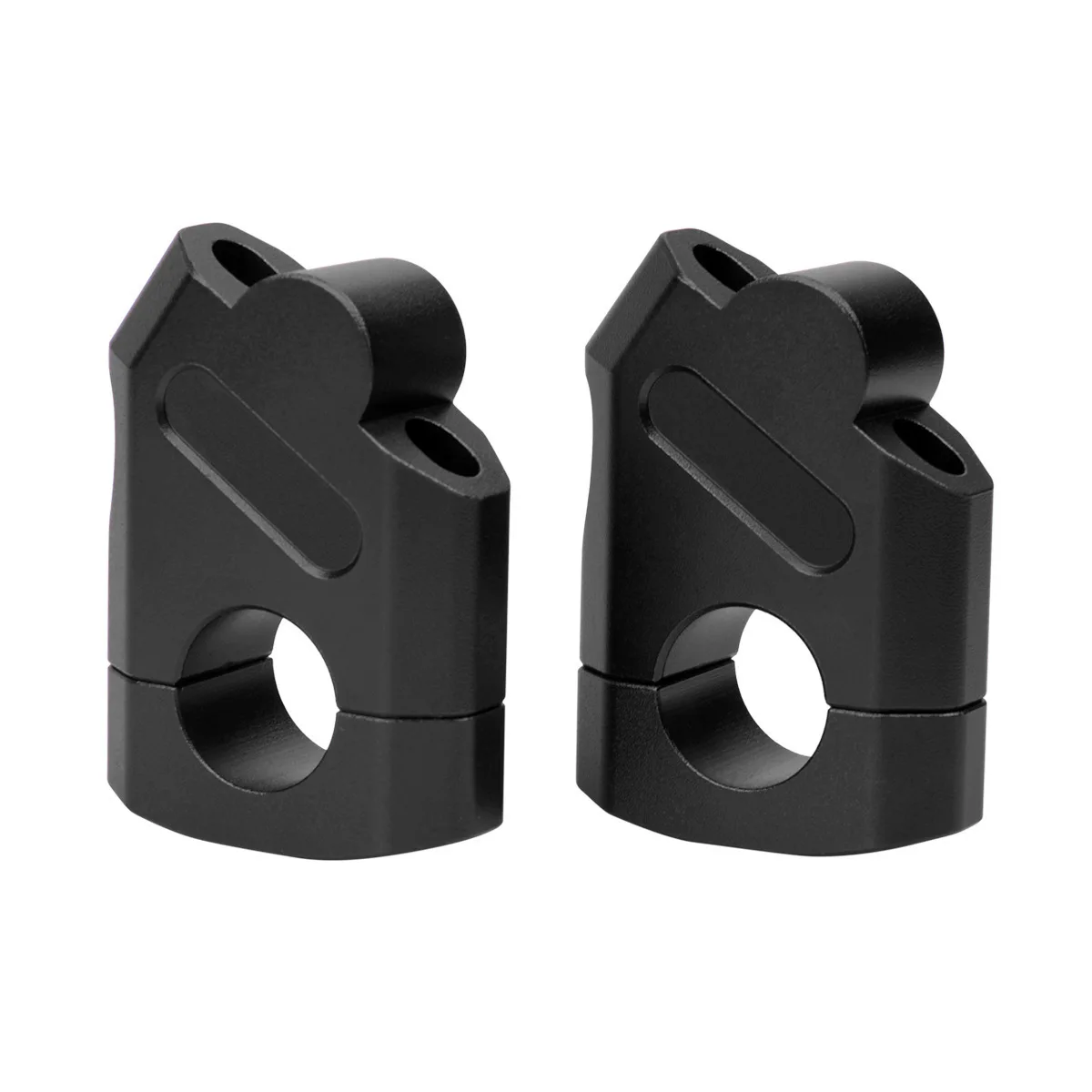 Motorcycle aluminum alloy CNC modified faucet 22MM handlebar rear heightening code handlebar heightening base modification parts
