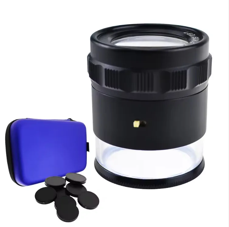 Cross-border portable 10x magnifying glass