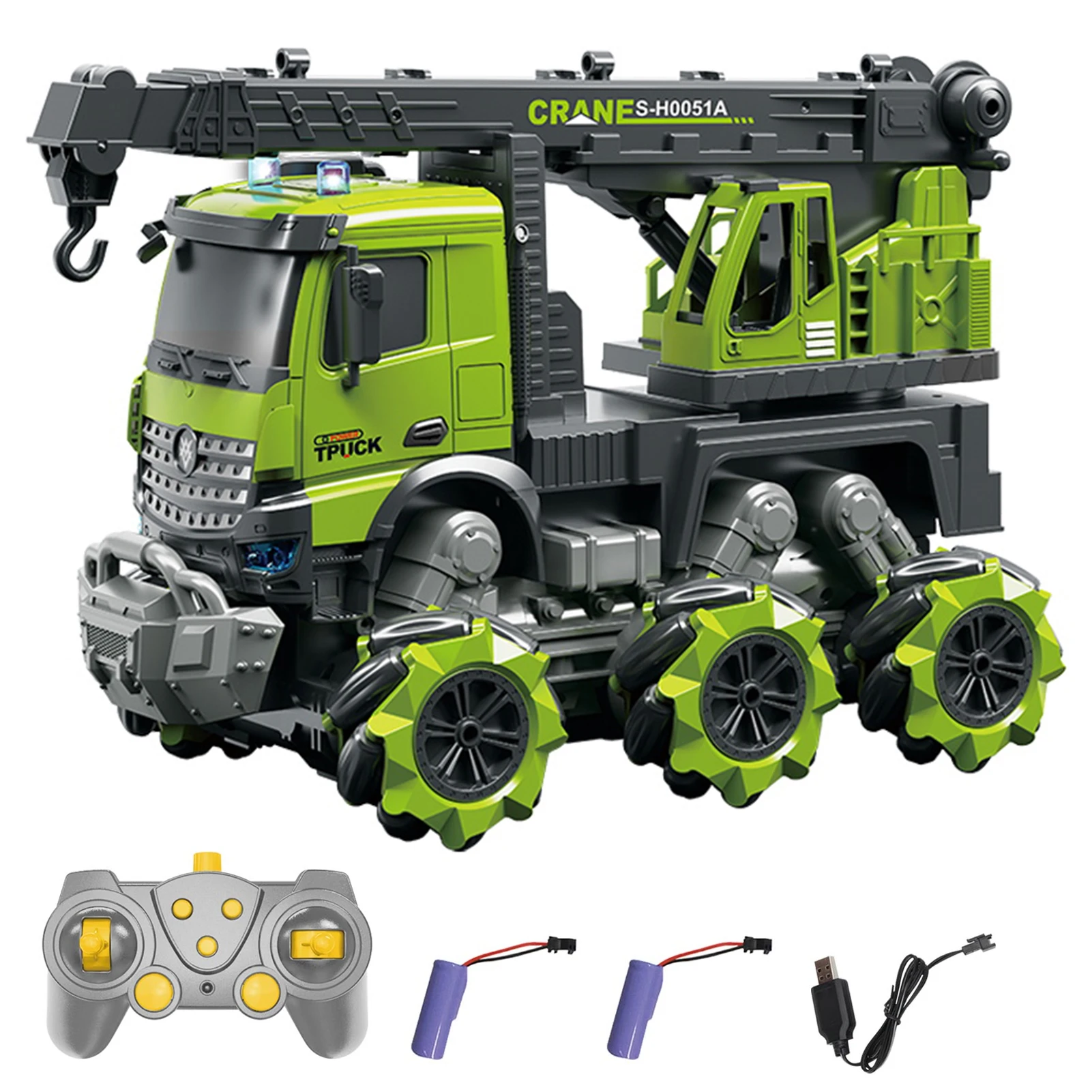 

Remote Control Mixing Toy 1/14 2.4GHz Electric RC Mixing Truck Construction Vehicles Toys One Key Demonstration Engineering Car