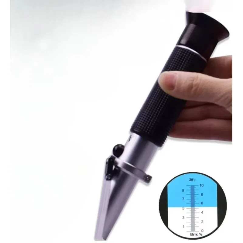 Cutting Fluid Concentration Meter Handheld Refractometer Lubricating Oil Concentration Meter HT119ATC