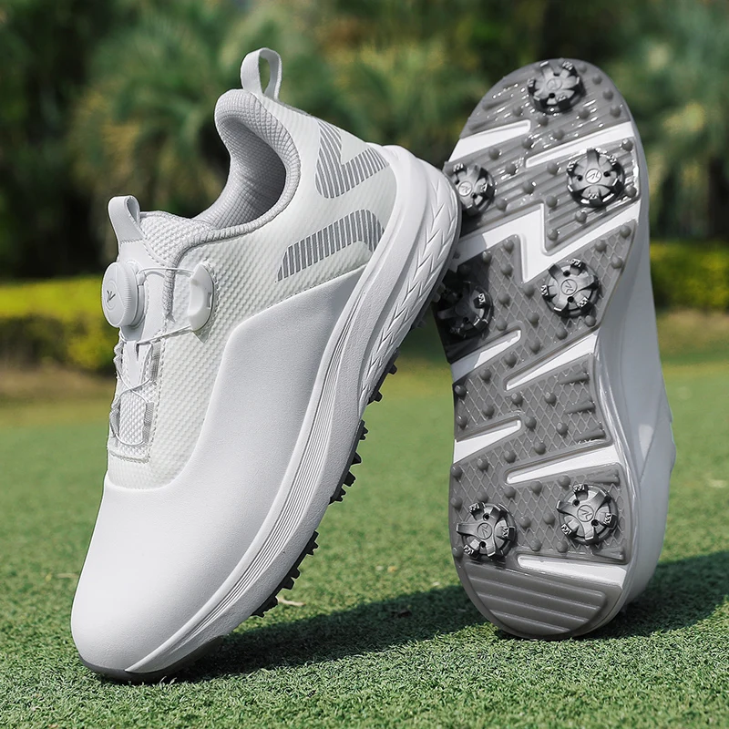 2026 Golf Shoes Men Women Professional Removable Anti-slip Studs Golf Sneakers Water proof Golfers Outdoor Golf Sports Shoes New