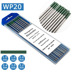 Çubuklar kaynak tungsten elektrot, meşale, TIG kaynak, 175mm ve 1.0 ila 4.0 mm WT20, WC20, WL20, WL15, WZ8, WP WY20, WR20, 3, WP26, WP17, WP9, Meşale, TIG kaynak 12-En çok satan, meşale, tıg kaynağı, yüksek frekanslı №5