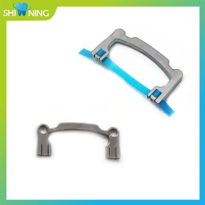 

2Pcs/Set Dental Resin Polishing Strip Teeth Grinding Sanding Shaping Polishing Assistant Tools Holder High Crown Low Crown