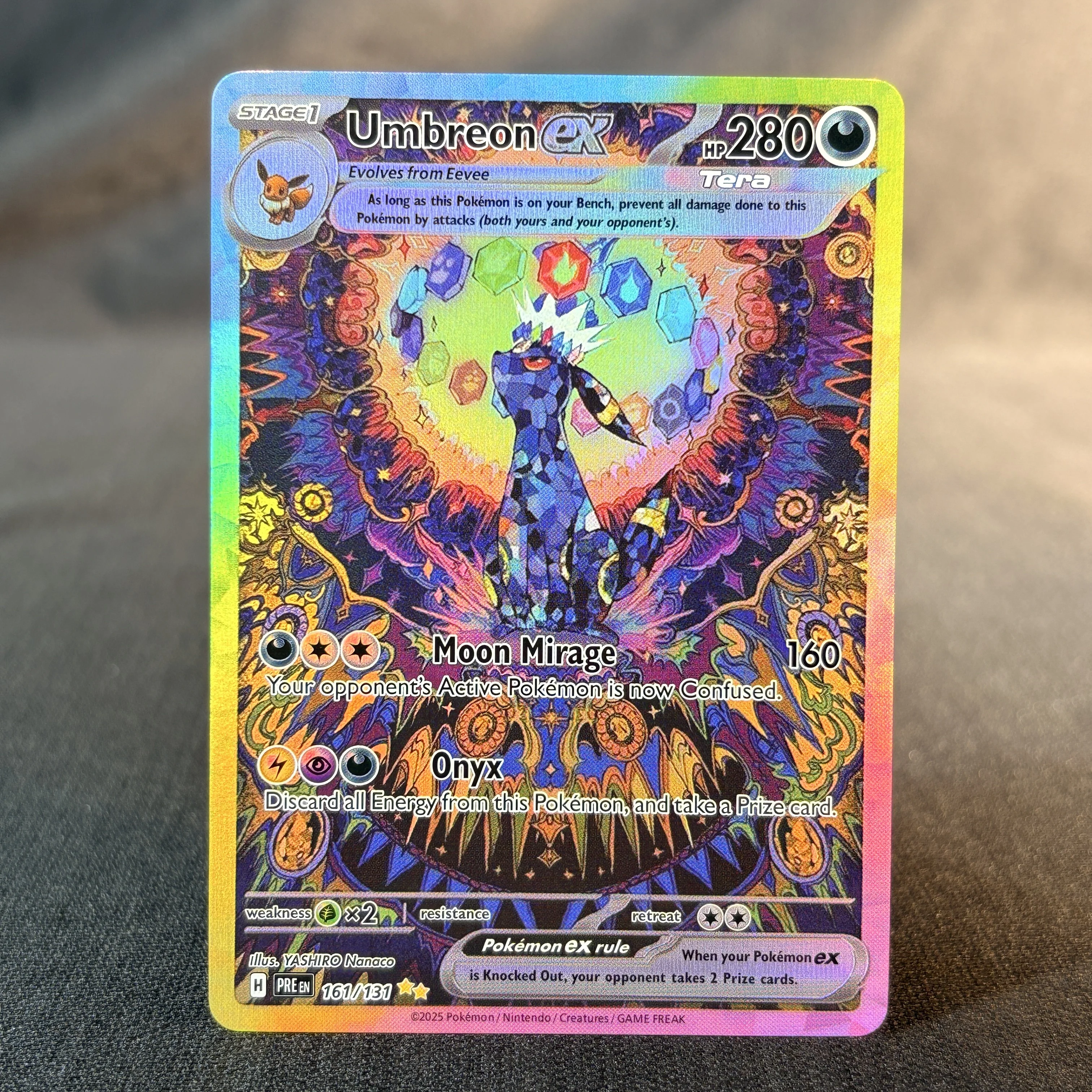 Cartes Pokemon en aluminium, Versions anglaises et japonaises, Collection de jeux UMBREON MEWTWO MAGIKARP, cartes proxy PTCG, jouets pour enfants, cadeaux