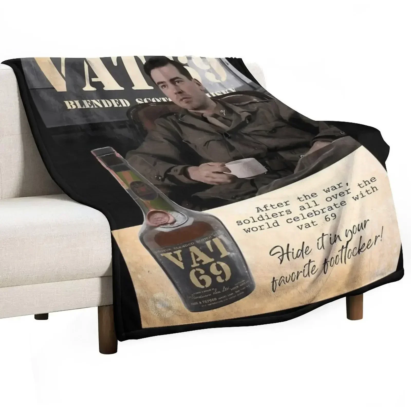 Nix Vat 69 Manta para todas las estaciones, suave y ligera, para el hogar