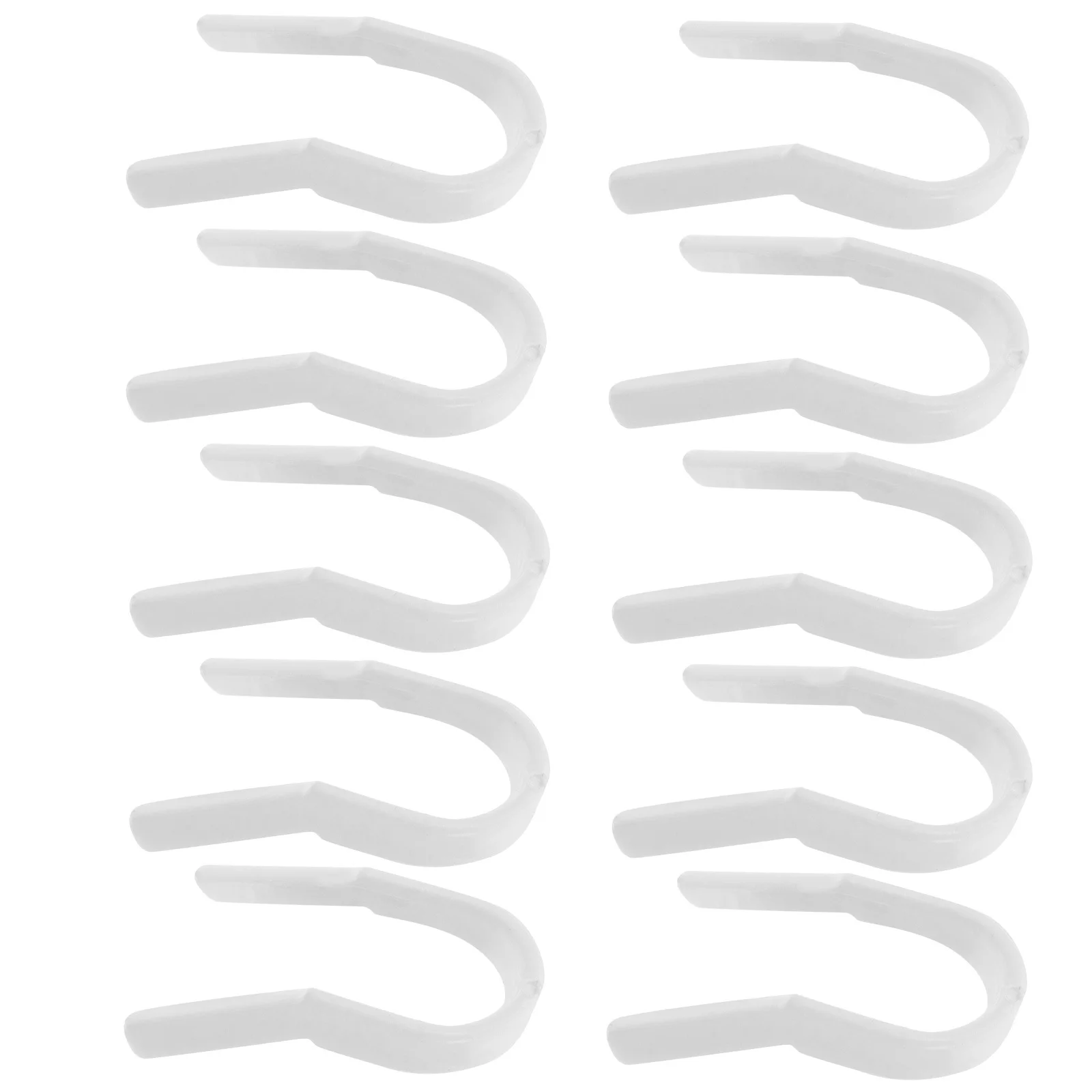 

10pcs Clip Replacement Parts U-Shaped Nose Lifter For Bridge Slimming Shaping Durable Plastic Beauty Tool Nose Bridge