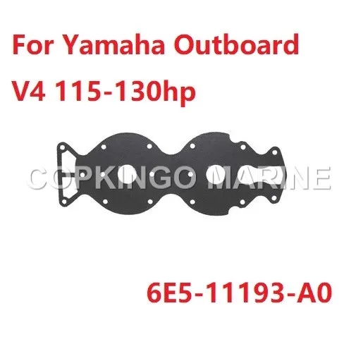 ヤマハ船外機115-130馬力用シリンダーヘッドウォータージャケットカバーガスケット-6e5-11193-a0