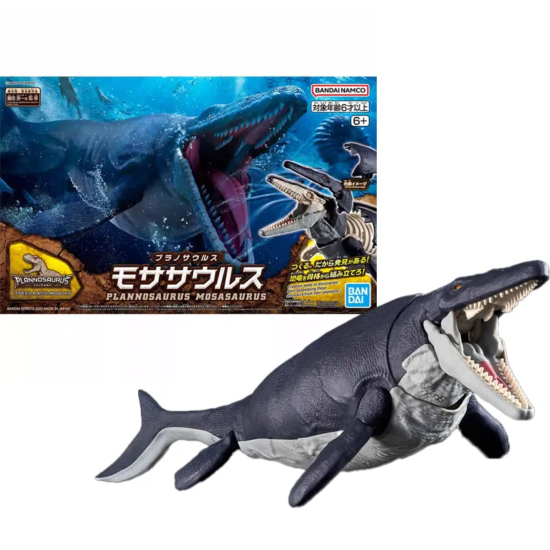 

Bandai Оригинальный LANNOSAURUS Mosasaurus モ Sayaía estiloنルス Набор моделей в сборе Фигурки Игрушки для детей Коллекционный подарок