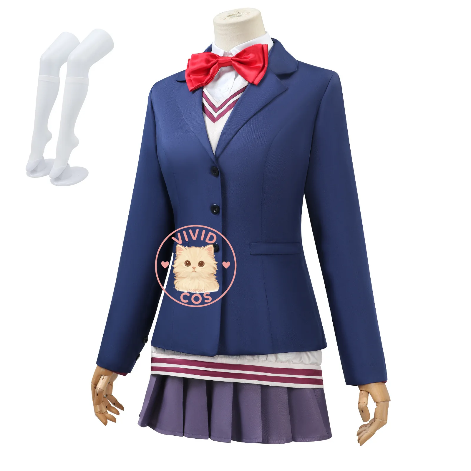 DAN DA DAN Costume Cosplay Anime Shiratori Aira Stile Scuola Donne Uniforme Gioco di Ruolo Parrucca da Donna Manga Convenzione Festa di Halloween