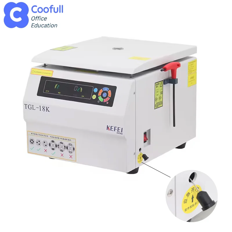 COOFULLL Micro Clinical 10000 Rpm High Speed Syringe Self-Fat Transfer Stem Cell Centrifuge Machine