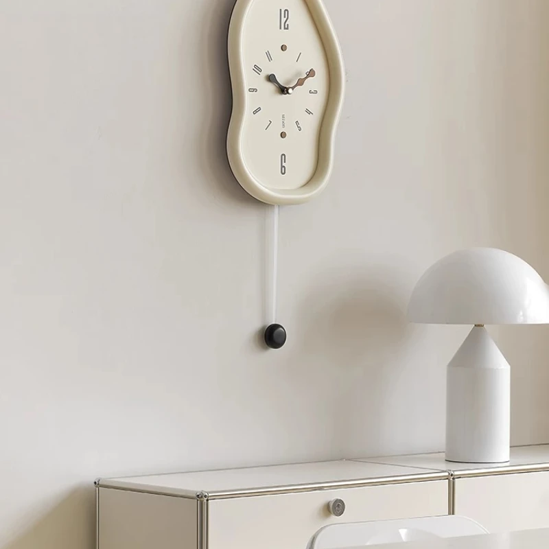 

Wall clock living room fashionable atmosphere dining room creative clock decoration wall