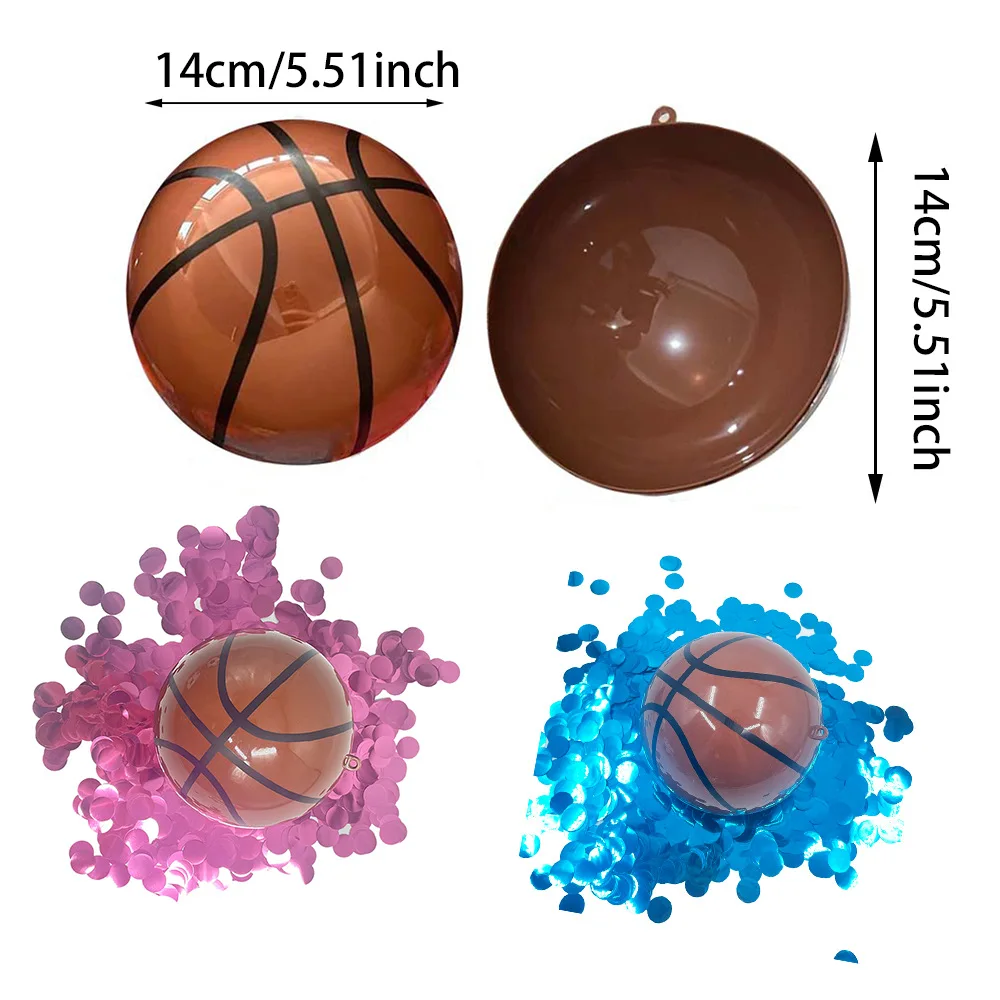 Gender Reveals Boy or Girl Football Baseball Golf Basketball Rugby Tennis Atmosphere Props Spray Powder Confetti