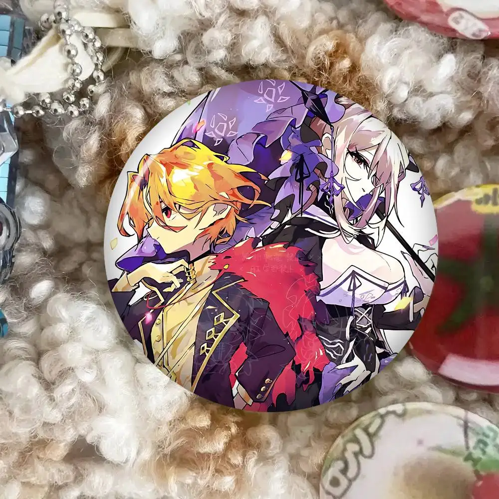 game new L-Limbus company New  Brooches Soft Button Pin Funny Silly Gnarpy on A Skateboard Meme Badge Gamer Collection Gifts
