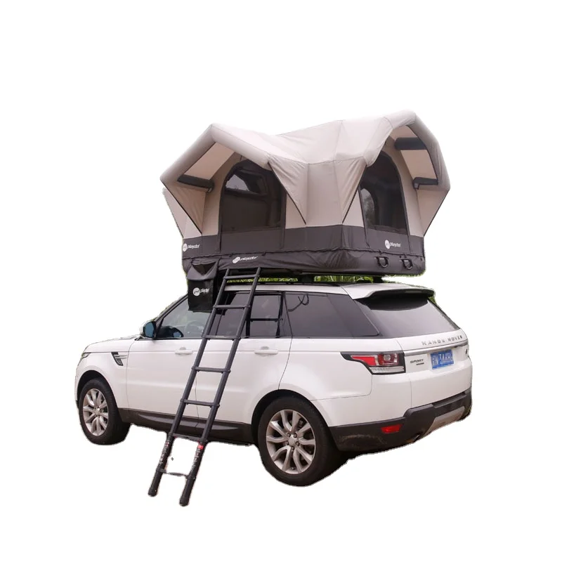 

Надувная палатка на крышу автомобиля для 2-3 человек, быстрая установка, для кемпинга и оверлендинга на внедорожниках